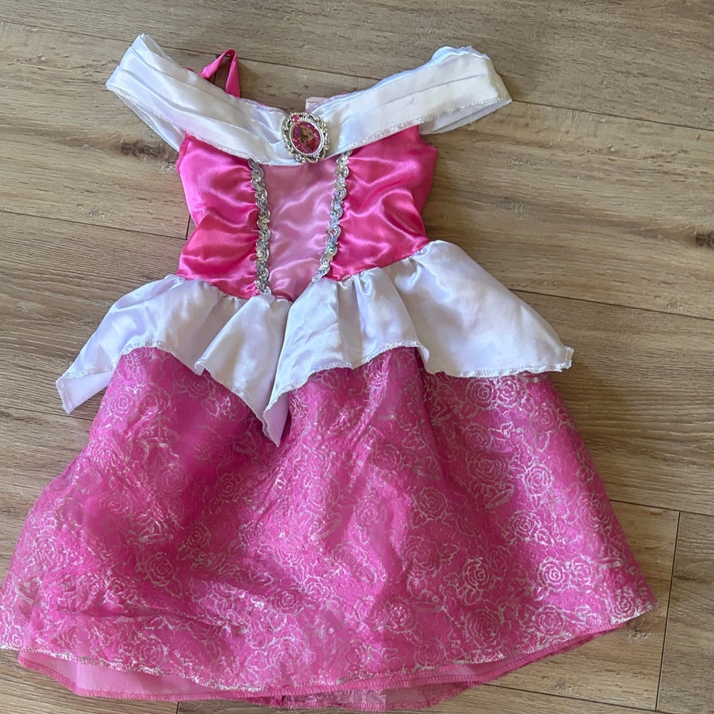 Disney Pink and White Princess Dress for Kids